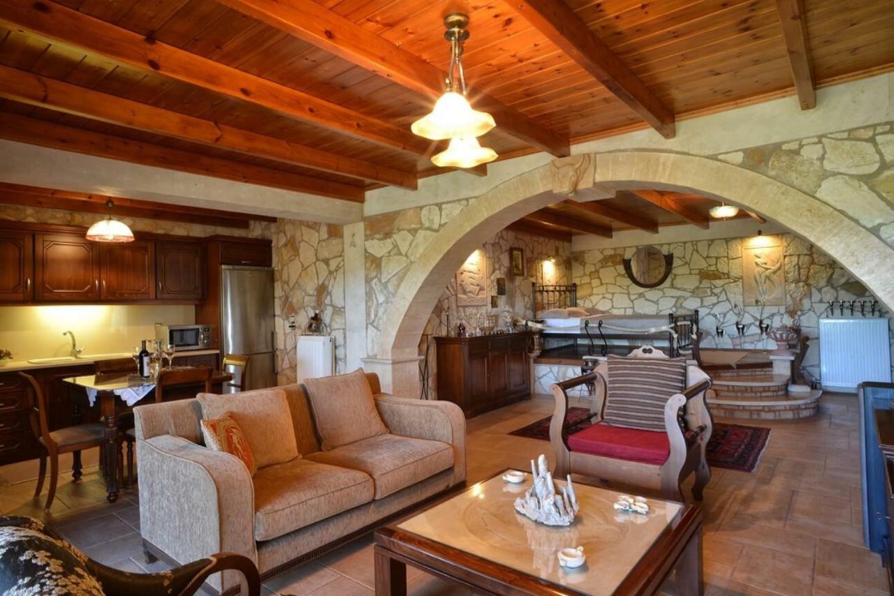 Petrinolis Retreat Apartman Szitía Kültér fotó