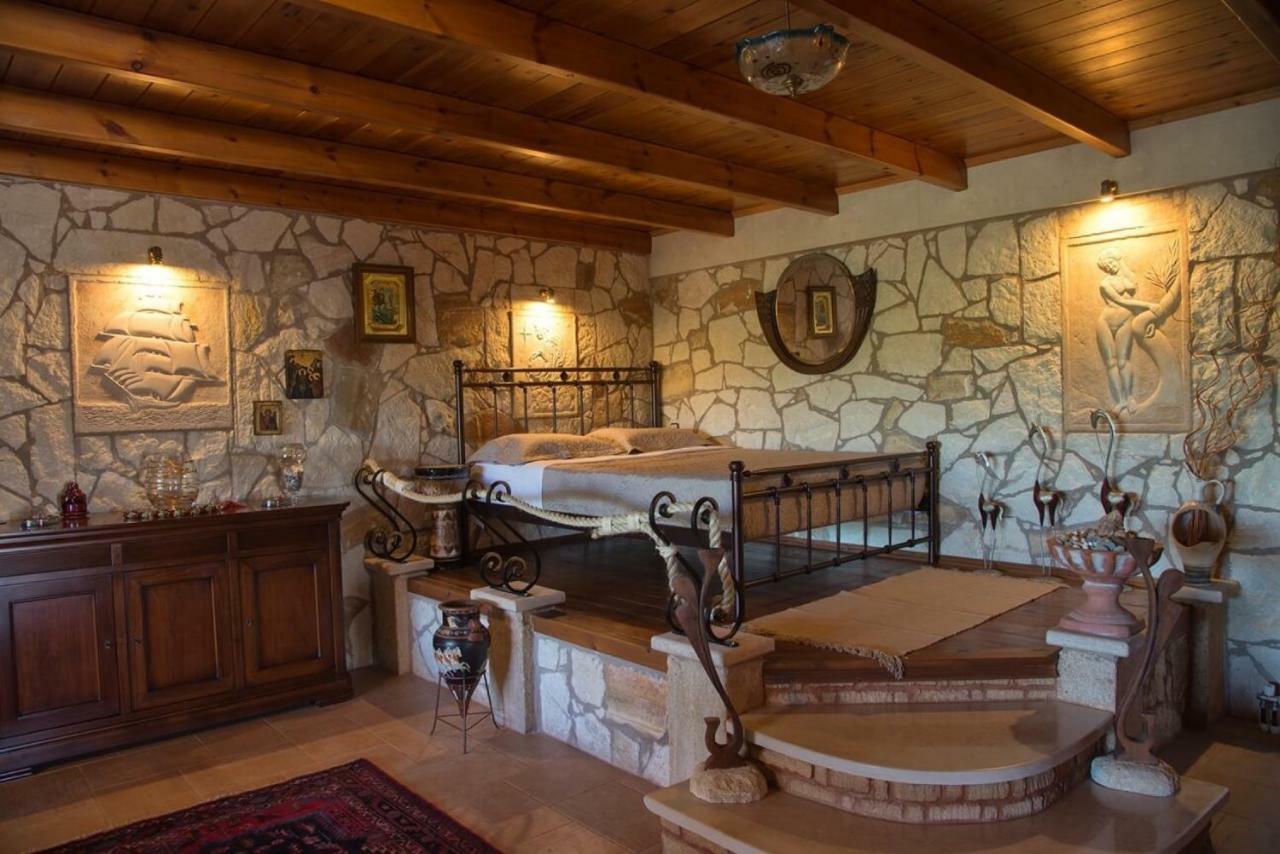 Petrinolis Retreat Apartman Szitía Kültér fotó