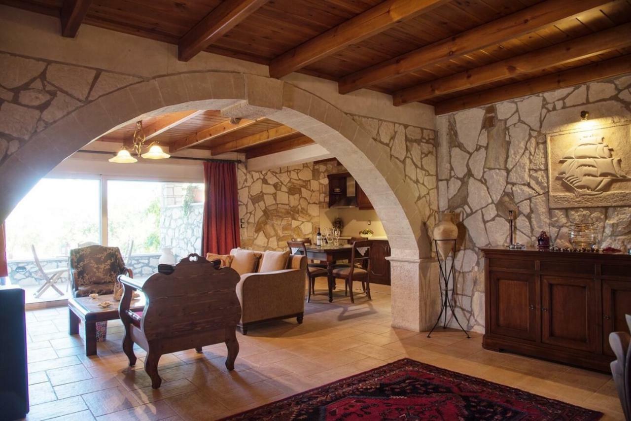 Petrinolis Retreat Apartman Szitía Kültér fotó