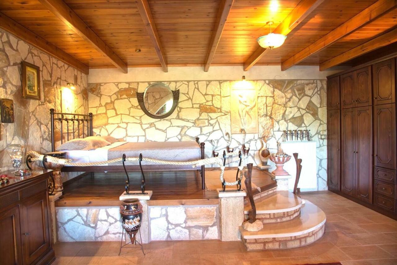 Petrinolis Retreat Apartman Szitía Kültér fotó